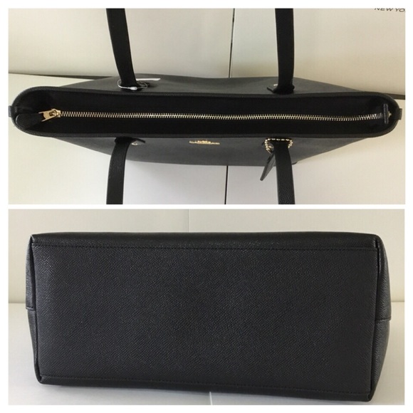 🌷Coach City ZIP Tote Crossgrain Leather NWT. - Picture 3 of 8